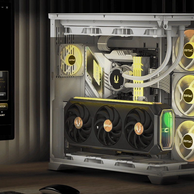 Cấu hình PC hoàn chỉnh trang bị ZOTAC GAMING GeForce RTX 5070 AMP White Edition