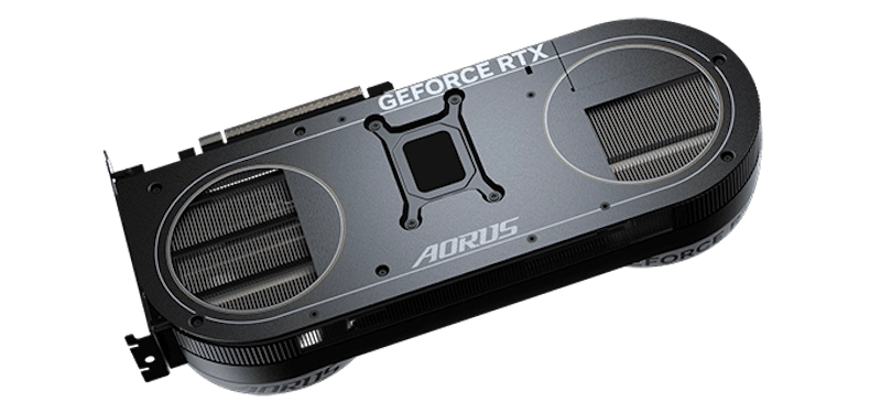 AORUS GeForce RTX 5070 INFINITY 12G mặt sau