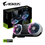 Alternative view of GIGABYTE AORUS GeForce RTX 5070Ti INFINITY 16G Graphics Card