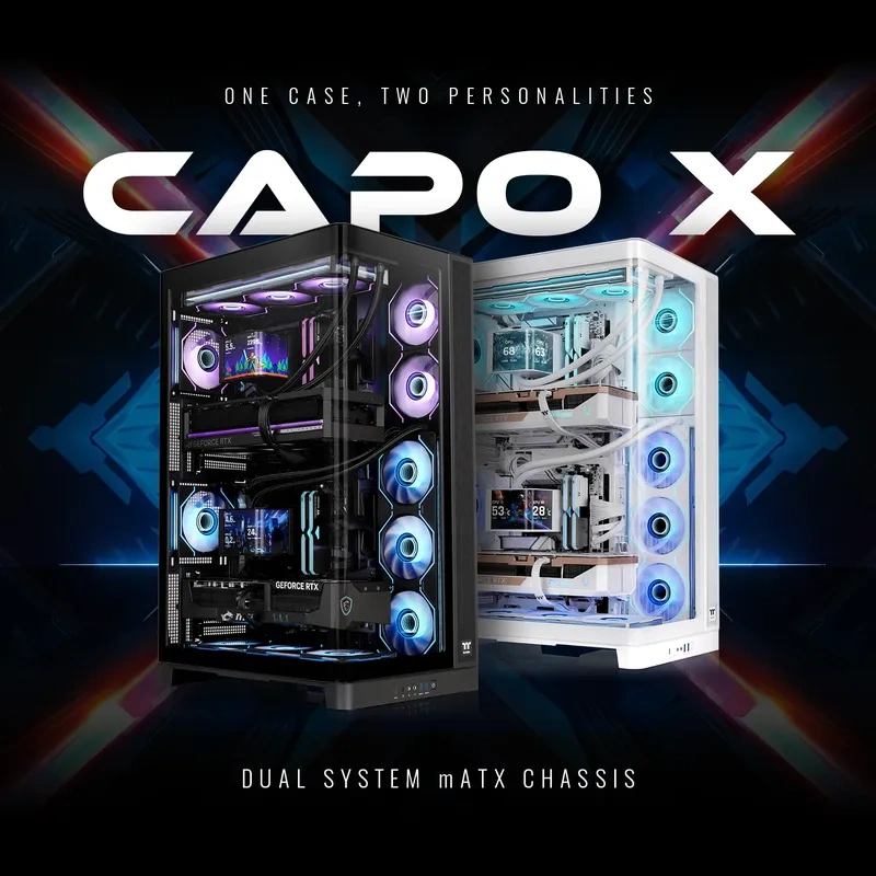 THERMALTAKE CAPO X Dual System Chassis