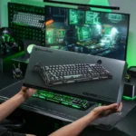 Alternative view of GravaStar Mercury K98 Pro Phantom Black Gaming Keyboard