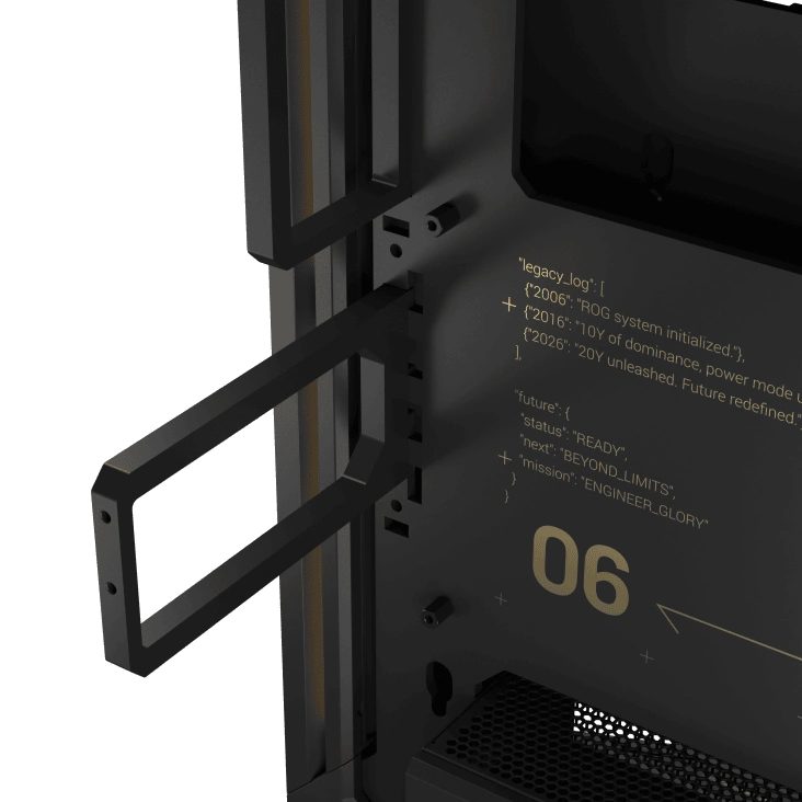 ASUS ROG GR20 Edition 20 Open-frame Gaming Case 12 ASUS ROG GR20 Edition 20 Open-frame Gaming Case - Ảnh 12