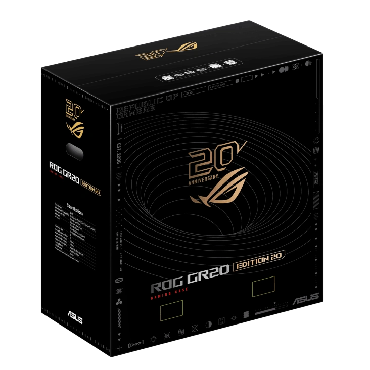 ASUS ROG GR20 Edition 20 Open-frame Gaming Case 5 ASUS ROG GR20 Edition 20 Open-frame Gaming Case - Ảnh 5