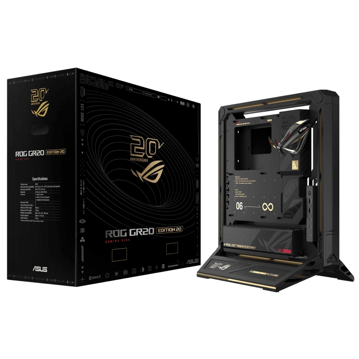 ASUS ROG GR20 Edition 20 Open-frame Gaming Case 4 ASUS ROG GR20 Edition 20 Open-frame Gaming Case - Ảnh 4