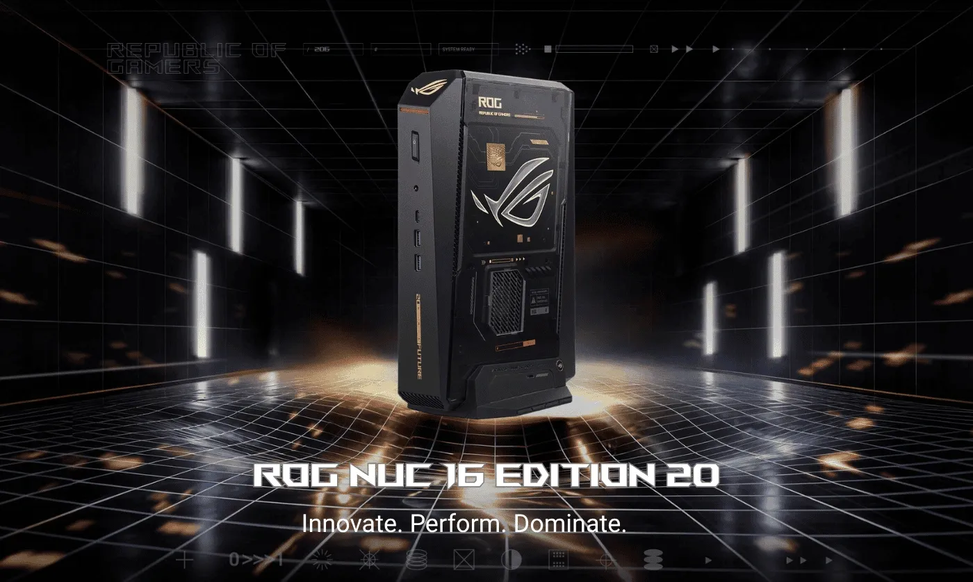 ROG NUC 16 Edition 20 Banner