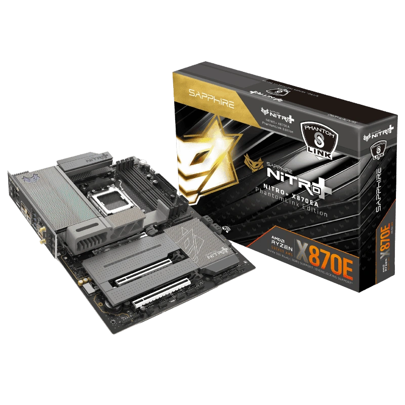 SAPPHIRE NITRO+ X870EA PhantomLink Edition Mainboard 1 SAPPHIRE NITRO+ X870EA PhantomLink Edition Mainboard