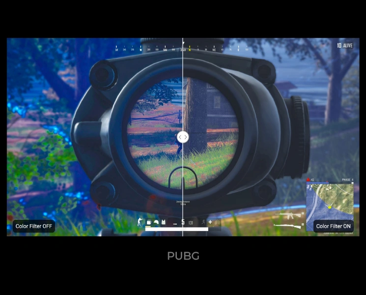 BenQ ZOWIE XQ2566X Gaming Monitor - 24.1" , QHD (2560 × 1440), Fast TN, 360Hz, DyAc 3 22 Color Filter trên PUBG
