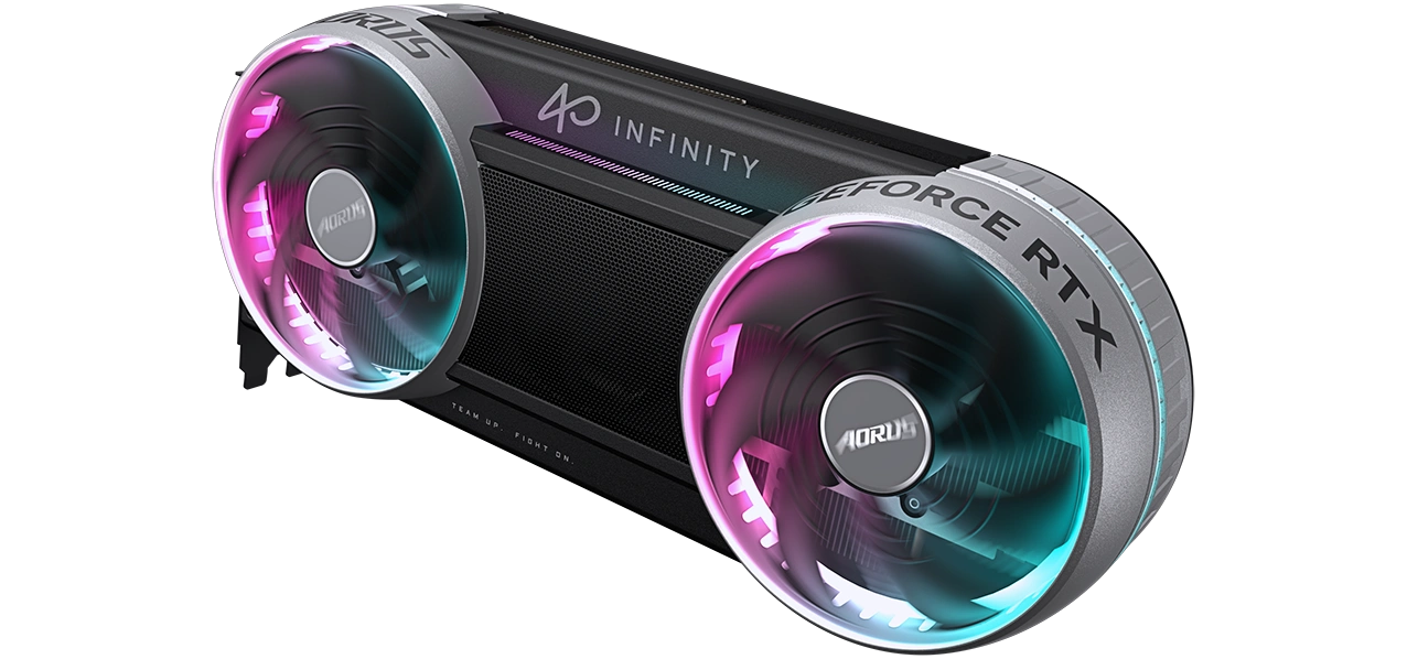 AORUS GeForce RTX 5080 INFINITY 16G Design 1