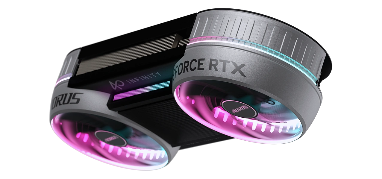 AORUS GeForce RTX 5080 INFINITY 16G Design 2