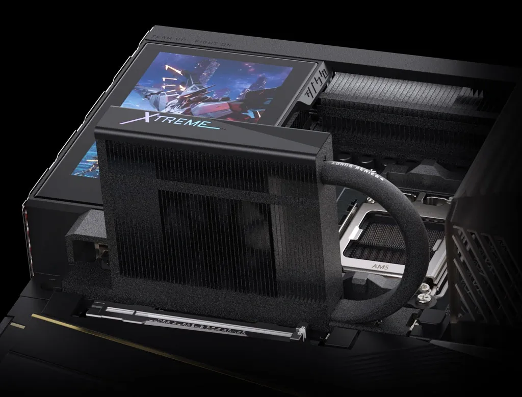 Tản nhiệt M.2 Mainboard X870E AORUS XTREME Thermal Guard XTREME